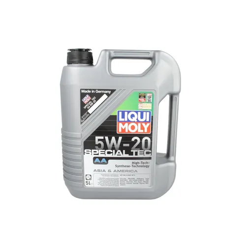 LIQUI MOLY SpecialTec AA 5W20 5L - Hochleistungsmotoröl - Motoröl für höchste Ansprüche, optimiert für Kraftstoffeffizienz und Schutz, ideal für moderne Fahrzeuge mit API-SN und ACEA GF-5.