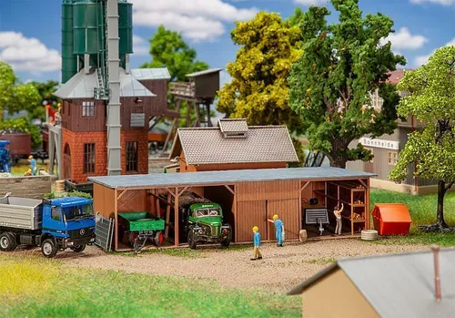 Faller 120096 Spur H0 - Lagerschuppen NEU und OVP