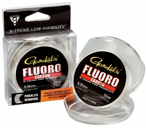  Gamakatsu G-Line Fluoro Carbon 25m / 0,16mm / 1,80kg Fluorocarbon Fluo 0,37€/m
