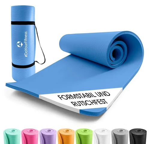 DoYourFitness Yogamatte rutschfest für Einsteiger & Fortgeschrittene