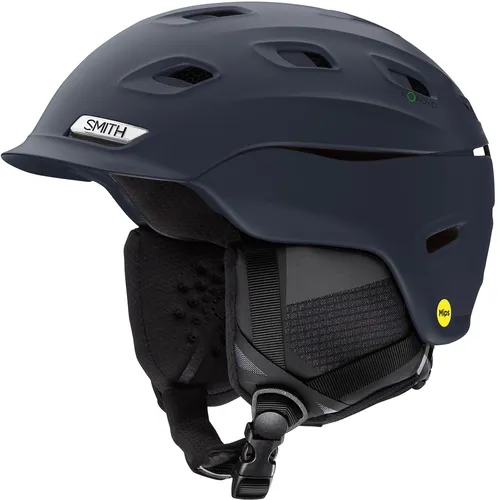 Smith Vantage MIPS Skihelm (Größe 51-55CM, blau) - Skihelm mit MIPS-Technologie für optimalen Schutz und Komfort beim Skifahren.