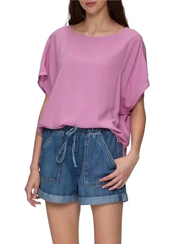 QS Oversize-Bluse aus Viskose
