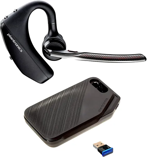 Poly Voyager 5200 UC Bluetooth-Headset-System - Headset für jede Umgebung, langlebig und robust mit flexibler Gestaltung für optimalen Tragekomfort.
