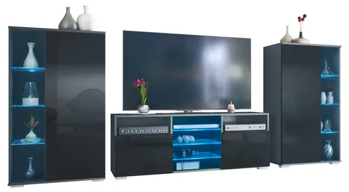 Vladon Wohnwand Davos