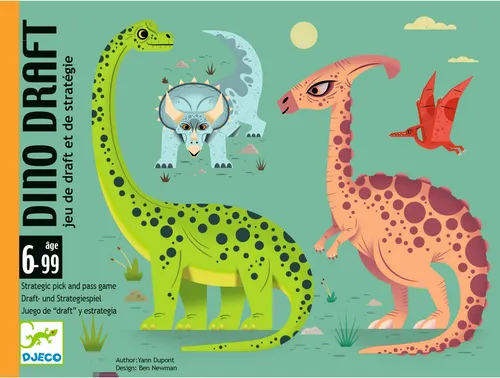 Djeco-Kartenspiele: Dino Draft