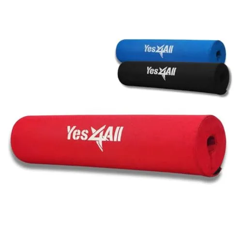 Yes4All NW1L Langhantel Polster, Rot, 40,6 cm