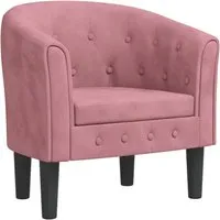 Clubsessel Samt mit Fußhocker - Sofas & Sessel - Eleganter Loungesessel in Hellgrau aus hochwertigem Samt, ideal zum Entspannen und Relaxen.