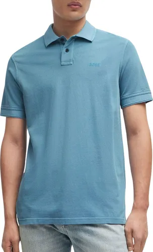 Hugo Boss Kurzarm-Poloshirt blau