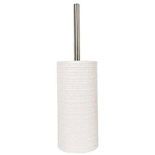 Spirella Venise WC Bürste Toilettenbürste Klobürste WC Garnitur aus Keramik weiß