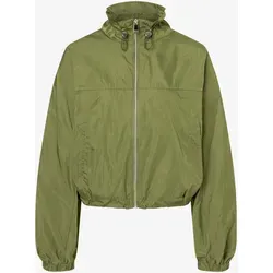 kurzer Blouson von MORE & MORE - Der kurze Blouson von MORE & MORE in angesagtem Oversized Shape ist vielseitig kombinierbar. Leichtes Material und elastische Bündchen sorgen für hohen Tragekomfort – ideal für einen lässigen, urbanen Look.