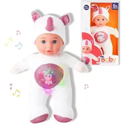 Puppe Reig Weiß Einhorn Plüschtier (30 cm)