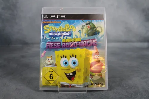 Spongebob Schwammkopf: Planktons Fiese Robo-Rache (Sony PlayStation 3) SEALED