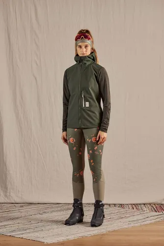 Maloja Softshelljacke SennesM Nordic Hybrid (winddicht) schwarz Damen