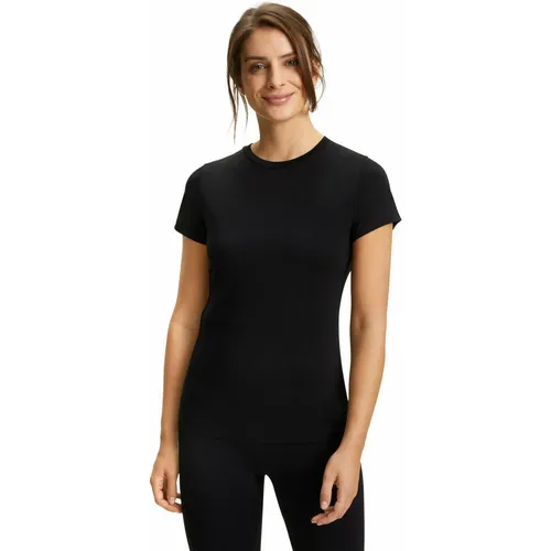 FALKE Damen T-Shirt CORE Logo Round Neck - Outdoor & Funktionsshirt für Damen, feuchtigkeitsregulierend und nachhaltig aus Lyocell für maximale Bewegungsfreiheit und Tragekomfort beim Sport.