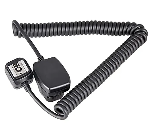 E-TTL I/II Blitzkabel OC-E3 Spiralkabel