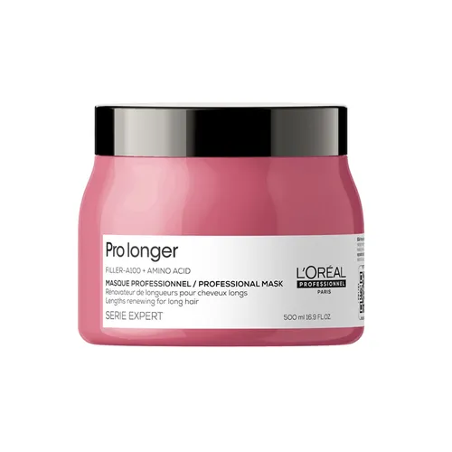 L’oreal Professionnel Pro Longer Verstärkende Maske 500ml für Langes Haar - Haarmaske für alle Haartypen, stärkt und regeneriert langes Haar, 500 ml, ideal für gesundes und kräftiges Haar.