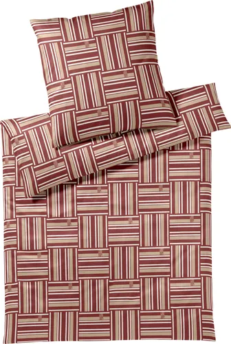 Joop! Bettwäsche WEAVE 4123-01 siena - 155x220cm + 40x80cm - Hochwertige Joop! Bettwäsche WEAVE 4123-01 siena aus Comfort-Satin. Exquisites Design und langlebige Farben sorgen für Stil und Komfort in Ihrem Schlafzimmer. Waschbar bis 60°C und trocknergeeignet.