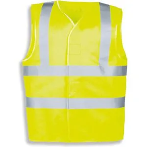 Uvex Warnweste protection flash, gelb, Erwachsenenweste, DIN EN 20471, Größe M