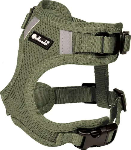 Petlando Mesh Vest Brustgeschirr olive Größe XL