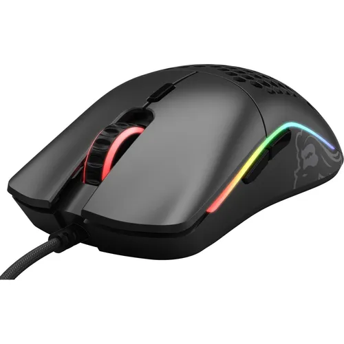 GLORIOUS GAMING Model D - Kabelgebundene Gaming-Maus - Hochpräzise Gaming-Maus mit 6 Tasten und bis zu 12000 DPI für ein optimales Spielerlebnis. Ideal für Gamer, die Geschwindigkeit und Genauigkeit schätzen.