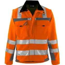 PKA Arbeitsjacke 2in1 Warnschutz Softshelljacke 