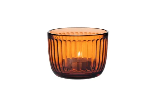 Raami Kerzenhalter für Teelichter in orange von Iittala