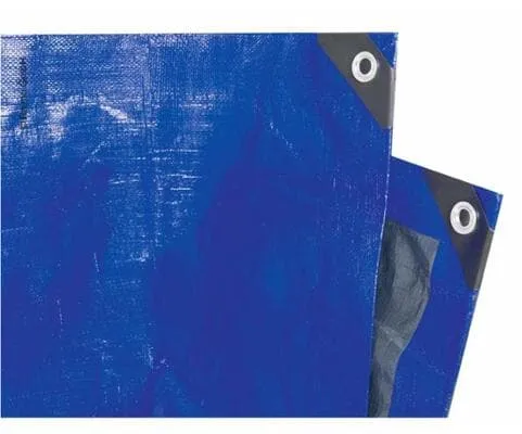 Reimo Tarpaulin Zeltbodenunterlage, 400x600cm, blau