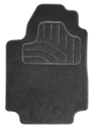 Produktbild Universelle Teppich-Fußmatte für die Fahrerseite, schwarz von Norauto