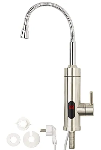 Rosenstein & Söhne Elektrischer Wasserhahn 2in1