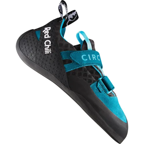 Red Chili Circuit II Kletterschuhe hawaiian blue 43,0 - Bequeme Kletterschuhe für Einsteiger und Fortgeschrittene, ideal für lange Sessions dank atmungsaktivem und robustem TPU-Material. Perfekt für Sportklettern und Bouldern.