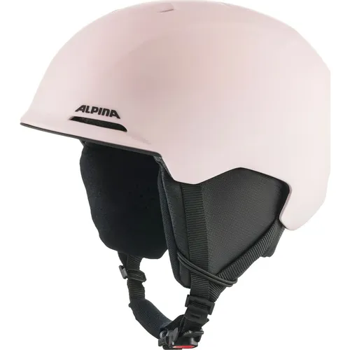 Alpina Brix JR light-rose matt (51) 55-59 - Kinder Skihelm für Skifahren und Snowboarden, bietet höchste Sicherheit und Tragekomfort mit verstellbarer Belüftung und waschbarem Inlining für einfache Pflege.