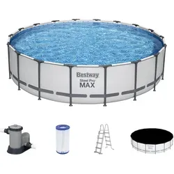 Bestway Steel Pro MAX Frame Pool Komplett-Set