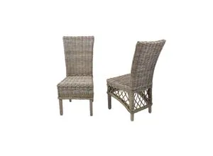 Rattanstuhl Alma von Möbel Direkt Online in grau von möbel direkt online