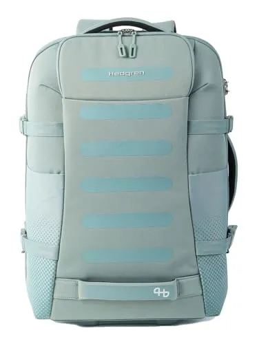 Hedgren Comby 2-Rollen Rucksacktrolley RFID 55 cm - grün - Rucksäcke mit RFID-Schutz, ideal für sicheres Reisen und vielseitige Nutzung.