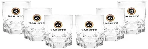 Licor 43 Cuarenta y Tres Baristo Glas Gläser Set - 6x Tumbler