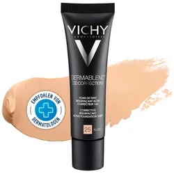 Vichy Dermablend 3D Make-up 25 - Medizinische Körperpflege für einen makellosen Teint, der 16 Stunden lang hält. Deckt Unreinheiten ab und sorgt für ein geschmeidiges Hautgefühl.