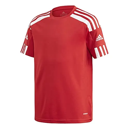 adidas Jungen Squadra 21 Jersey, Team Power Red / White, 11-12 Years