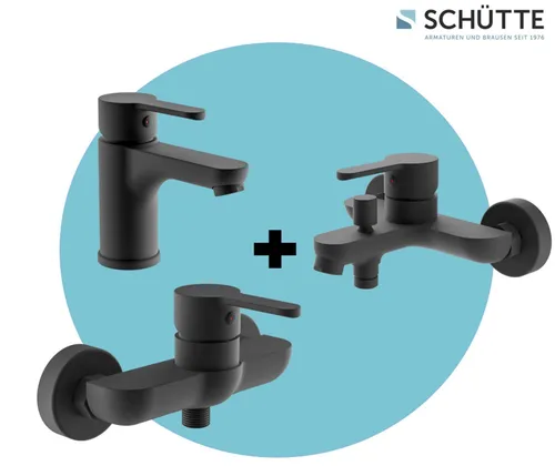 Schütte Sanitärkeramik & Armaturen Schwarz von Schütte