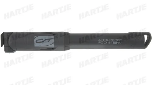 Contec Minipumpe Air Support Pocket Neo 80 - Luftpumpen mit maximalem Betriebsdruck von 5,5 bar, kompakt und ideal für unterwegs, perfekt für Radfahrer.