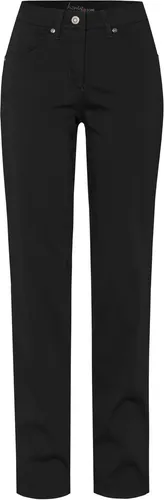 TONI Damen 5-Pocket-Hose »Honey« - 42 Black - Damen-Hosen aus farbbeständiger Baumwolle, ideal für einen stylishen Look und hohen Tragekomfort.