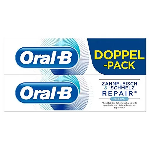 Oral-B Zahnfleisch und -schmelz Repair Original Zahnpasta, 2 x 75 ml
