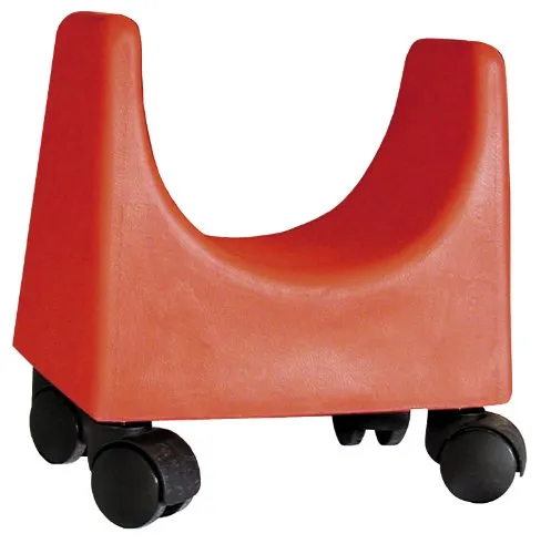 EDUPLAY 170-001 Soft Roller - 29 x 17 x 30 cm, rot, fördert Bewegung und Koordination für Kinder ab 1 Jahr, belastbar bis 40 kg