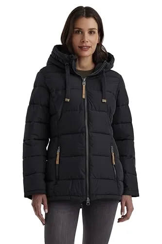 G.I.G.A. DX Damen Winterjacke mit Kapuze - Funktionsjacke in Daunenoptik, wasserabweisend und atmungsaktiv, ideal für kalte Tage mit regulierbarer Kapuze und umweltfreundlicher Imprägnierung.