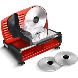 Aufschnittmaschine Rot von efbe-Schott