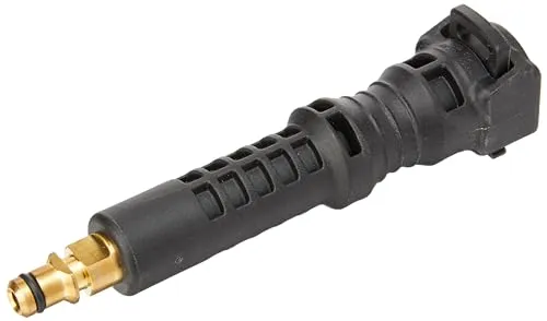 Kärcher T Adapter für Hochdruckreiniger - Praktisches Zwischenstück für Teleskopstrahlrohr und Pistole, optimal für effektive Reinigung ohne Quick Connect.