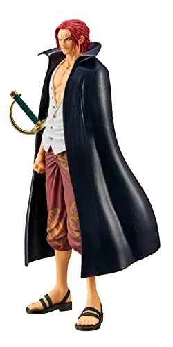 Banpresto One Piece RED Actionfigur Shanks Vol.2 - Model Statuen, offizielle Lizenz aus Kunststoff – das perfekte Geschenk für Manga- und Anime-Fans, die die japanische Kultur lieben.