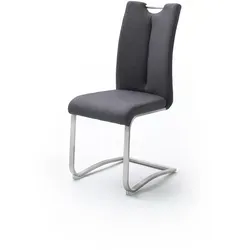 MCA Artos Schwingstuhl Edelstahl/Stoffbezug in grau von MCA Furniture