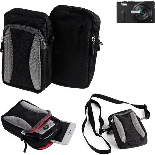 Kamera Tasche für Panasonic Lumix DMC-TZ61 Umhängetasche Gürteltasche Holster