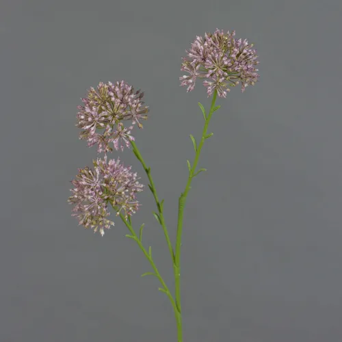 artplants Kunstzweig Allium ALIKIO, lila, 65cm, Ø6,5cm
