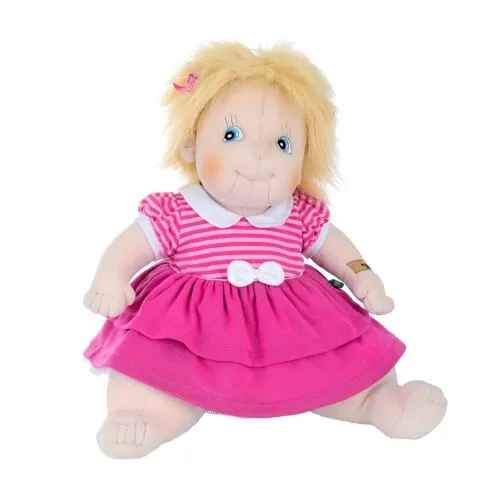 Puppe Spielpuppe Stoffpuppe Rubens Barn Puppe Ida original 50 cm